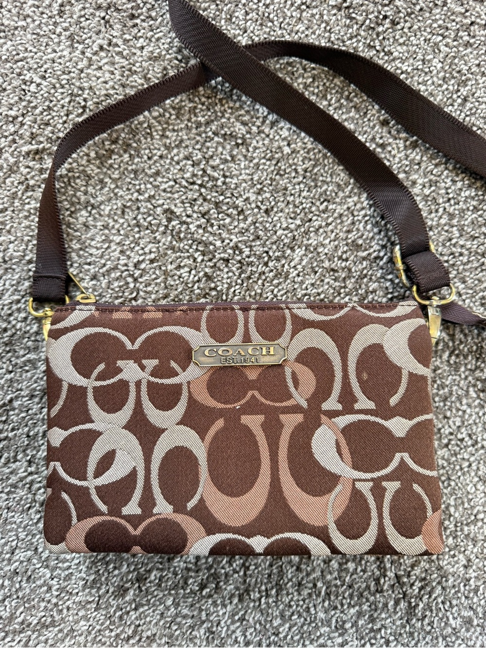 Coach Crossbody Signature Op Bag